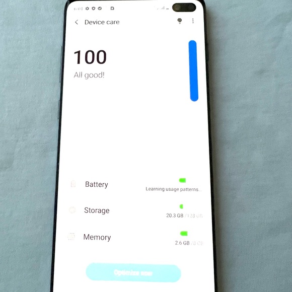 Samsung Galaxy S10 Plus 128GB T-Mobile With Original The Box Cable Port Plug - Picture 4 of 11